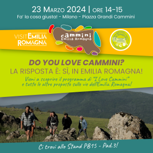 Do you love Cammini? La risposta è: SI, in Emilia-Romagna!